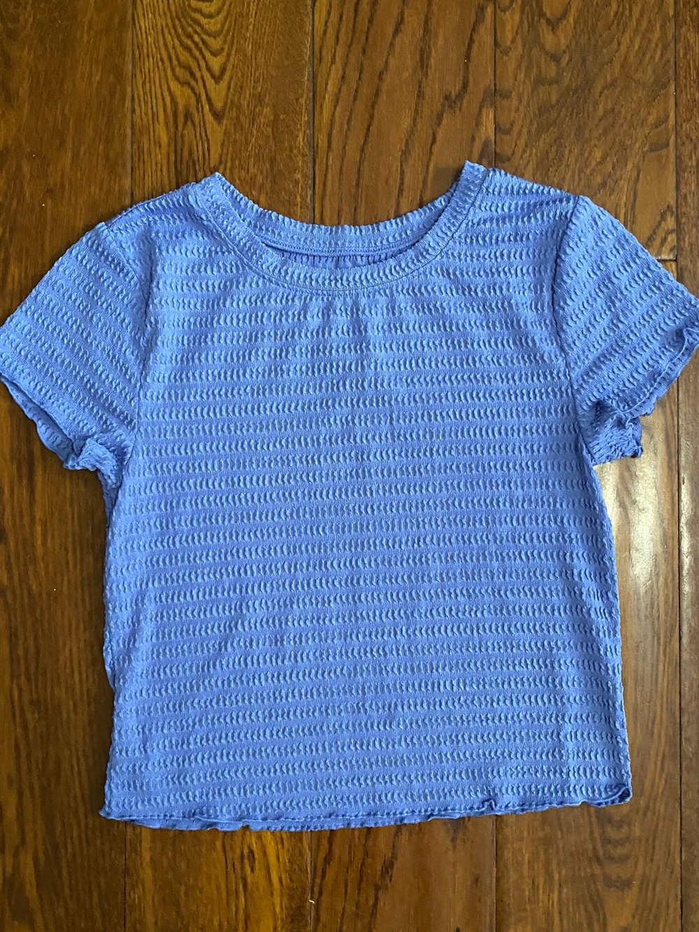 Textured Short Sleeve Tee